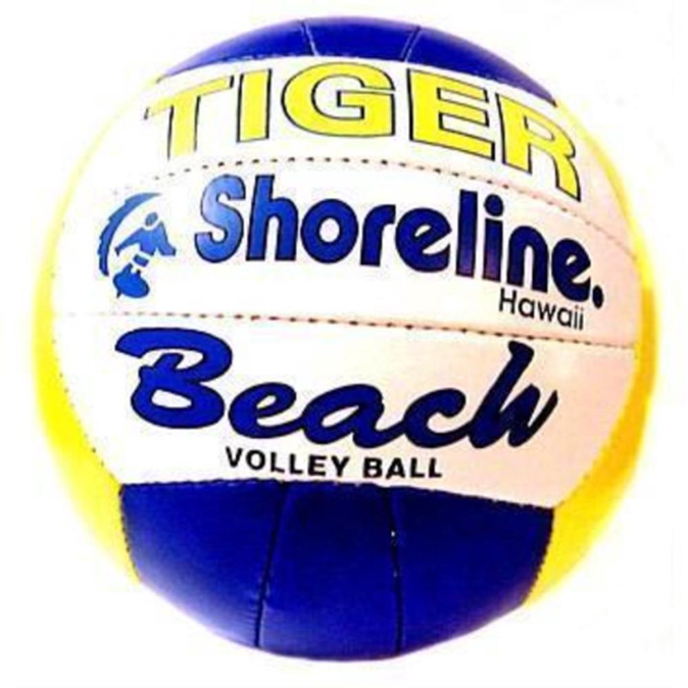 Tiger Shoreline Beach Volleyball (Fluro Blue/Yellow), 9415101402782