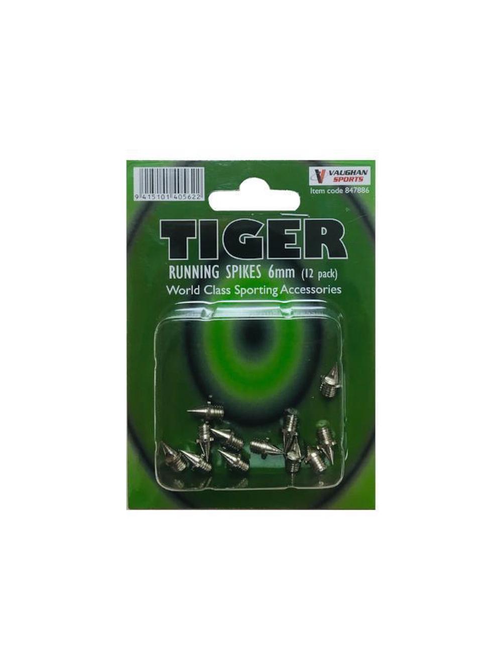 Tiger Cross Spikes, 12 Pack - 6mm by Tiger - ISBN: 9415101405622