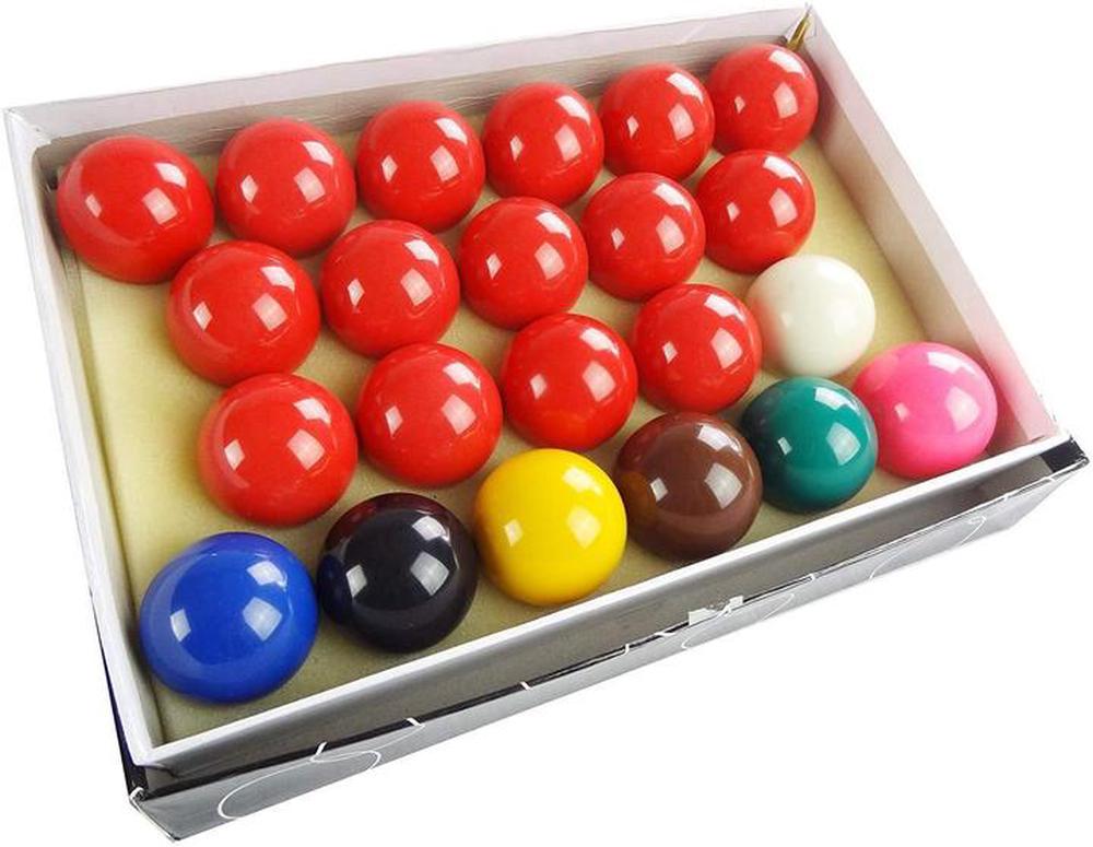Tiger Billiards Snooker Billiard Balls 8829D (15R) - 2 Inch, 9415101453524