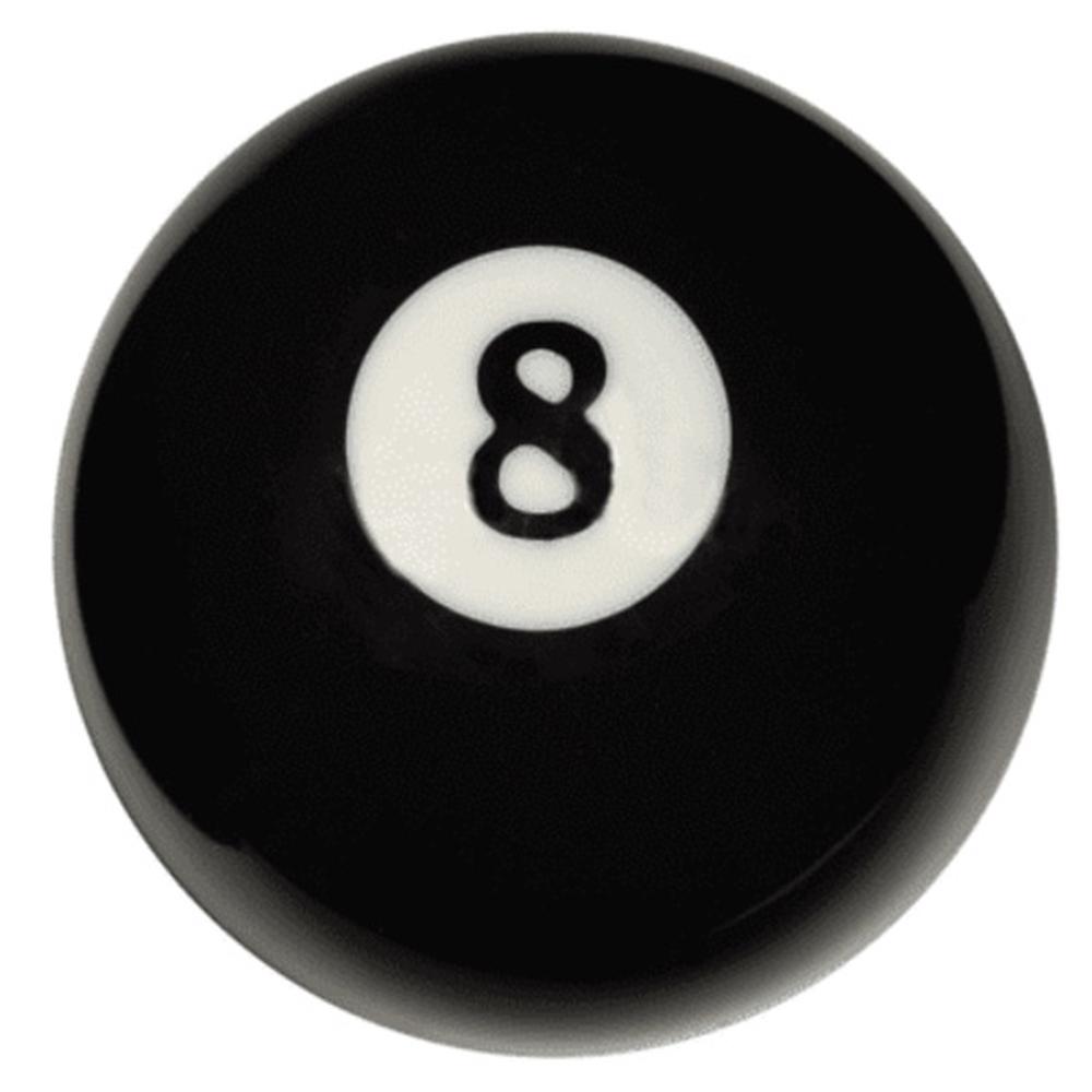 Tiger Billiards #8 Pool Ball - 1 7/8 Inch, 9415101453814
