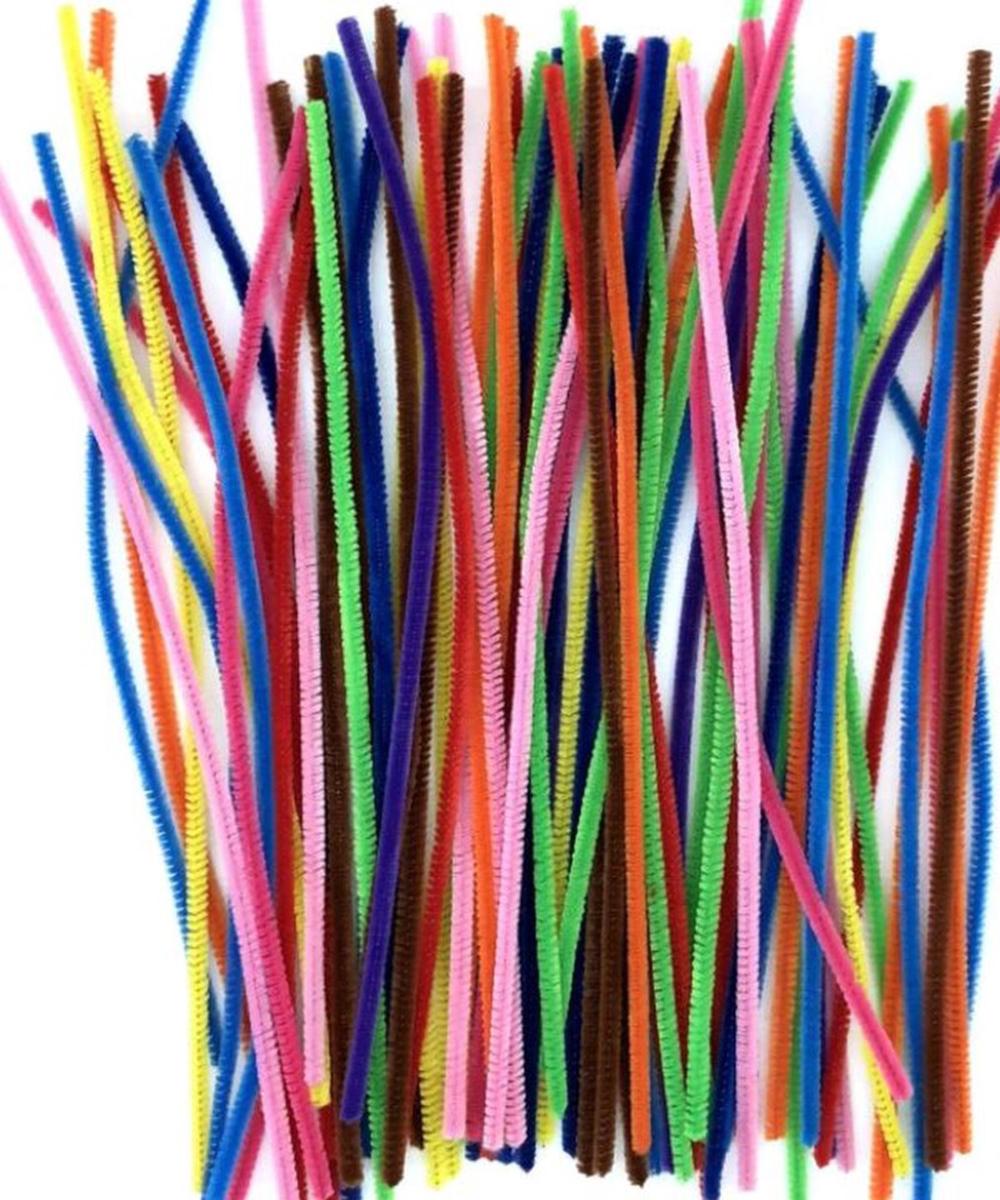 NXP Pipe Cleaners Assorted Colours Pack 100, 9417035671548
