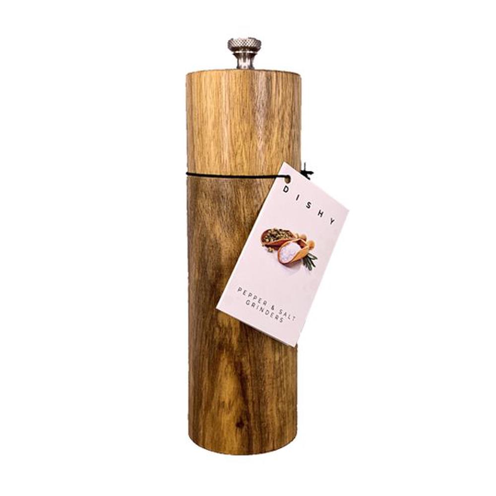 Pisa Acacia Wood Mill - 18cm, 9419740850836