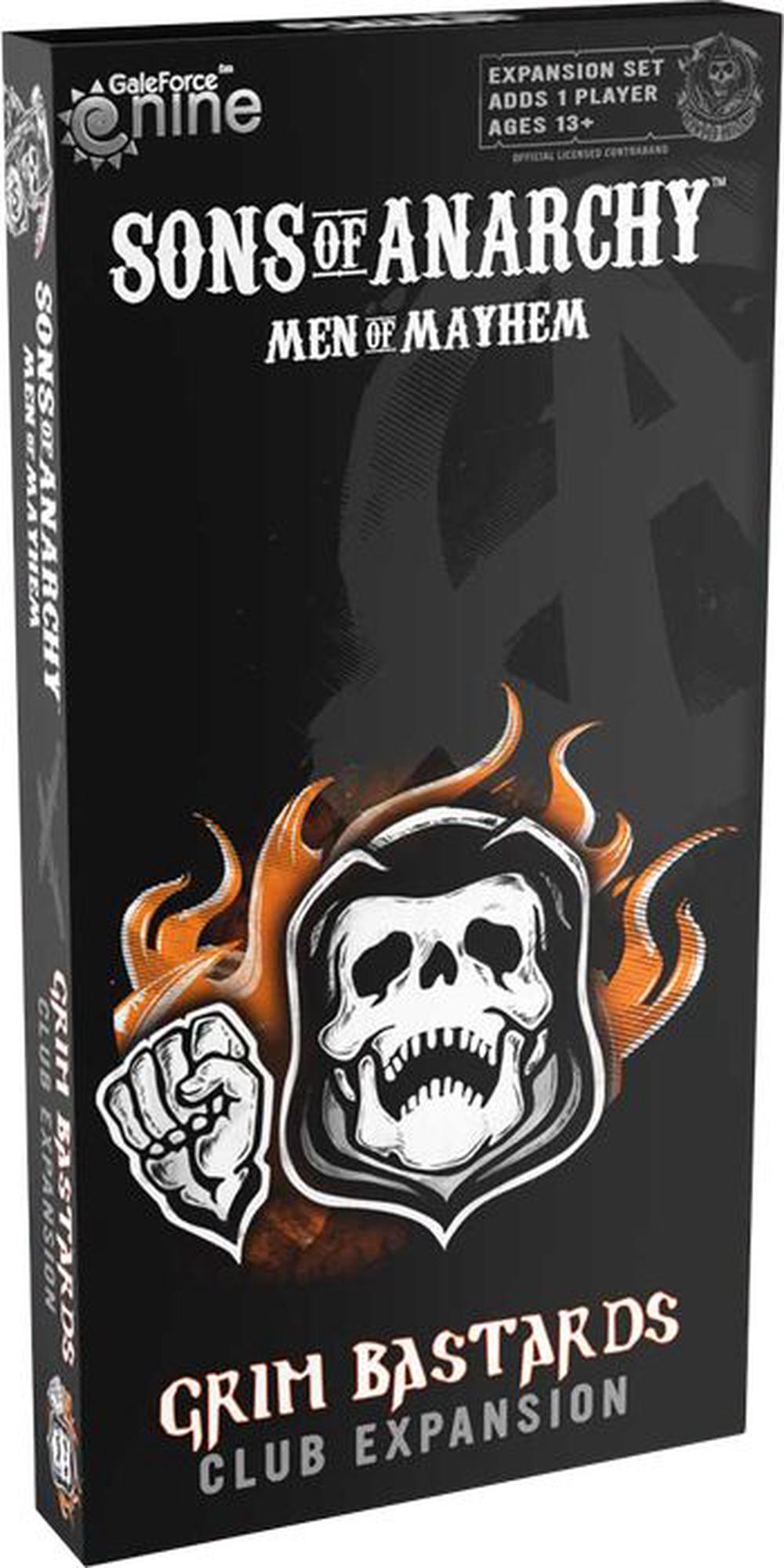 Gale Force 9 Sons of Anarchy: Men of Mayhem Grim Bastards Club Expansion |  Buy online at The Nile