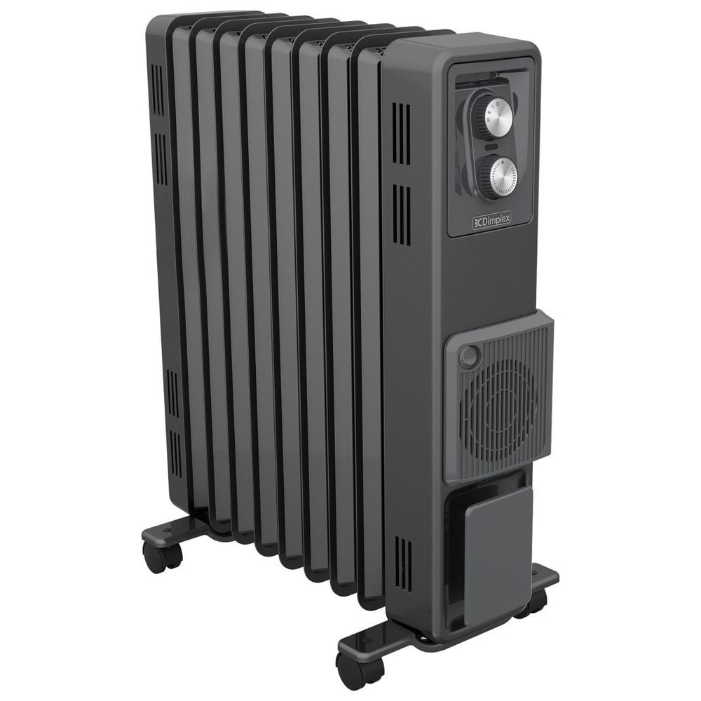 Dimplex Oil Free Column Heater with Thermostat and Turbo Fan, 2.4kW (Black) by Dimplex - ISBN: 9420033216093