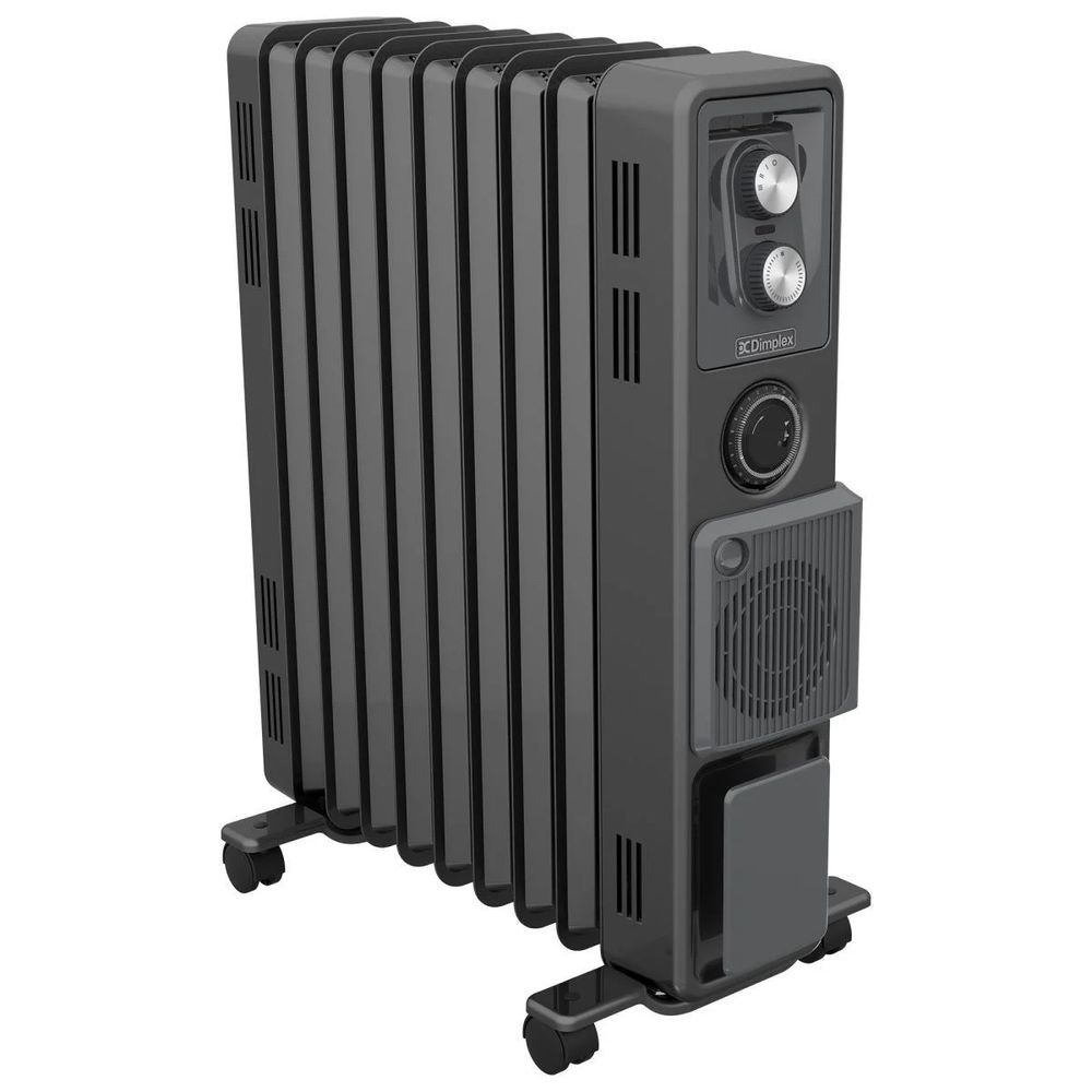 Dimplex Oil Free Column Heater with Turbo Fan and Timer, 2.4kW (Black) by Dimplex - ISBN: 9420033216116