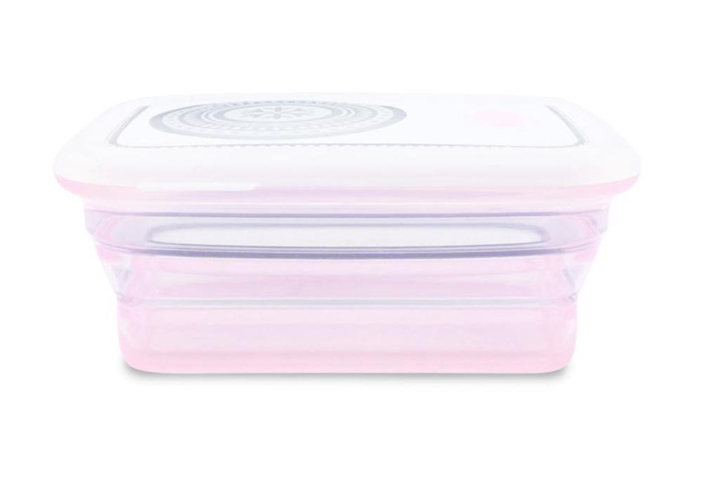 Haakaa Silicone Collapsible Food Storage Container (Pink) 860mL Buy