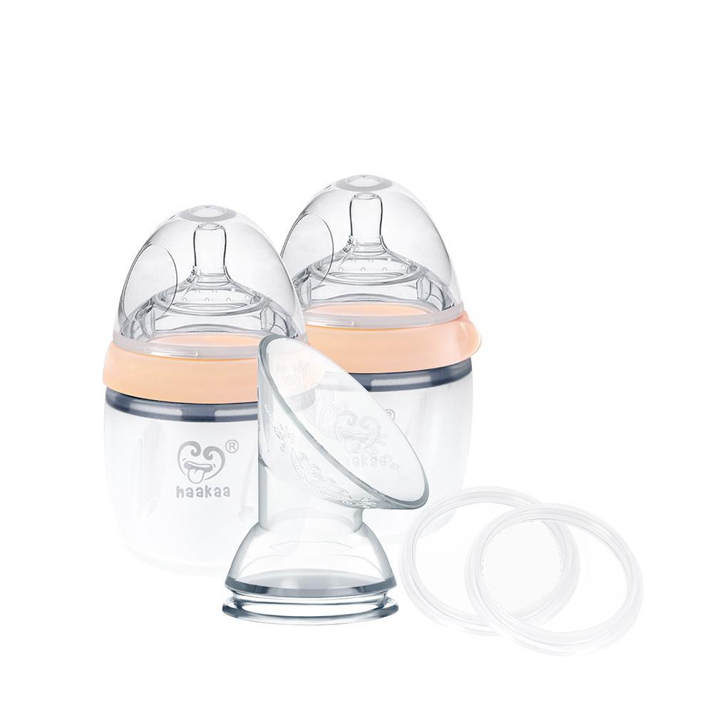 Silicone Pump and Bottle Pack (Nude), 9420060201857