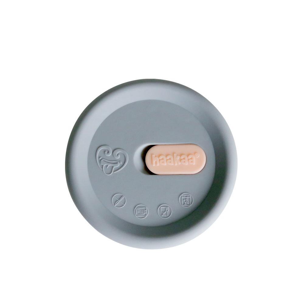 Silicone Breast Pump Flower Stopper (Grey), 9420060202625