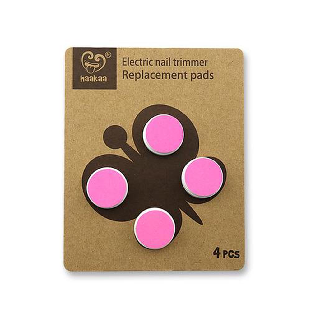 Electric Nail Trimmer Replacement Pads (Pink), 9420060204742