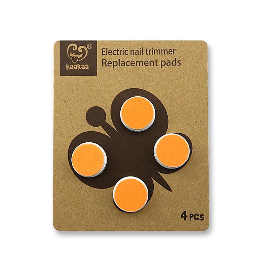 Electric Nail Trimmer Replacement Pads (Orange), 9420060204773