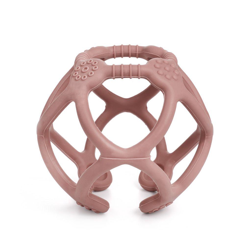 Silicone Teething Ball (Blush), 9420060205565