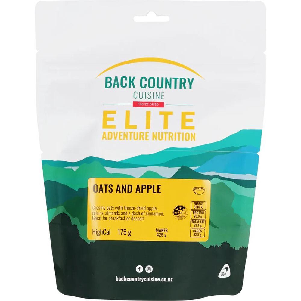 Back Country Cuisine Freeze Dried Elite Adventure Nutrition (Oats and Apple) - 175g, 9421002421241