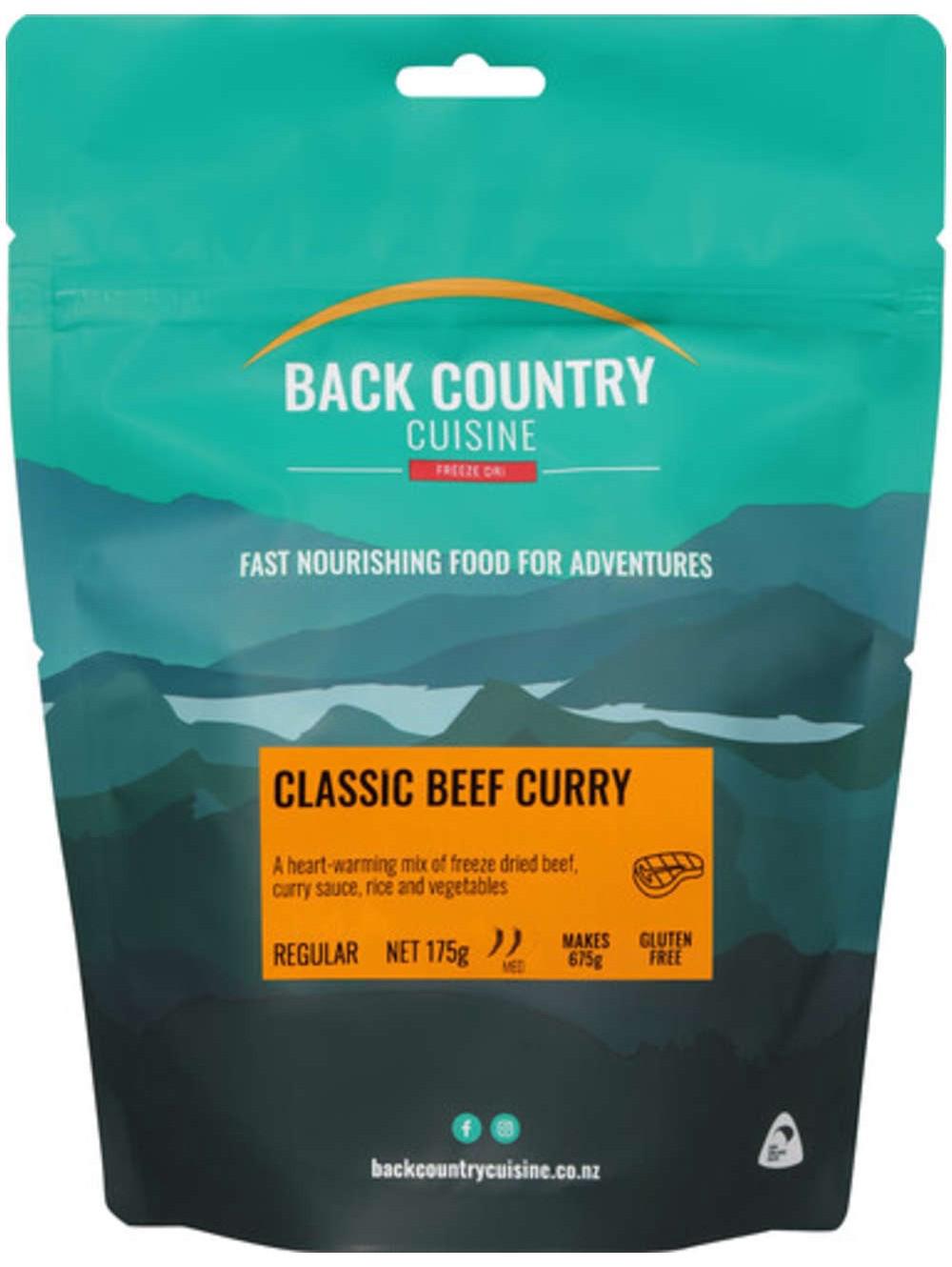Back Country Cuisine Outdoor Food Pack - Classic Beef Curry - Double, 9421002424051