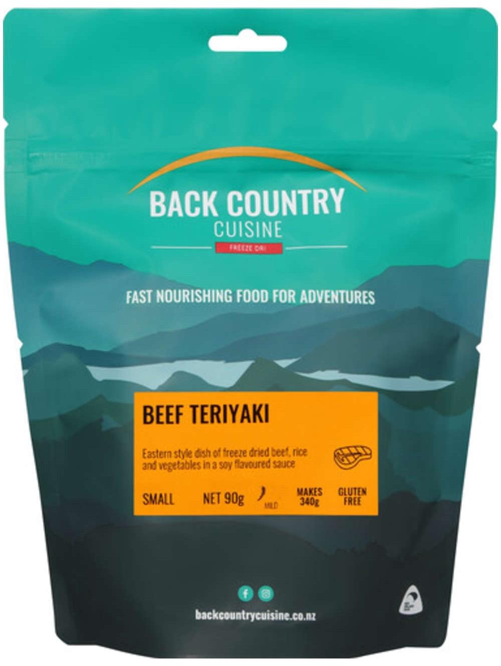 Back Country Cuisine Outdoor Food Pack - Beef Teriyaki - Single, 9421002424068