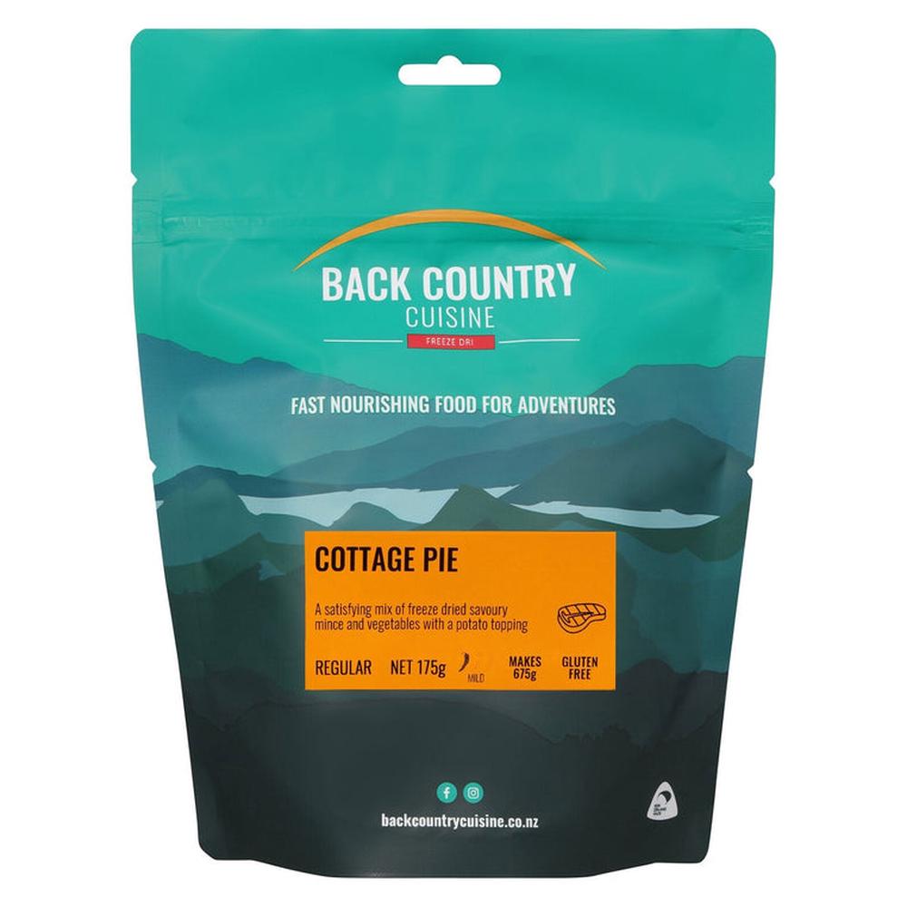 Back Country Cuisine Freeze Dried Meal Fast Nourishing Food for Adventures (Cottage Pie) - 175g, 9421002424174
