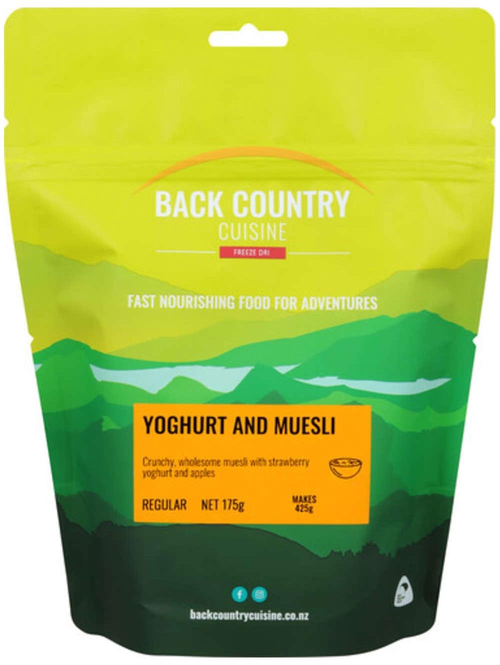 Back Country Cuisine Outdoor Snack - Yoghurt & Muesli - Double, 9421002424204
