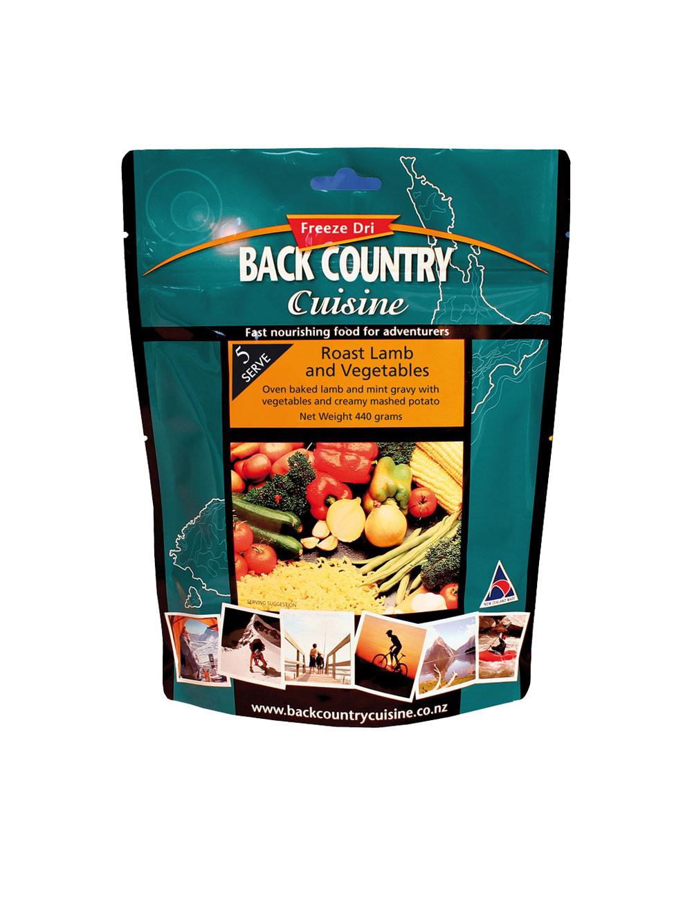Back Country Cuisine Roast Lamb & Veges, Family, 9421002424815