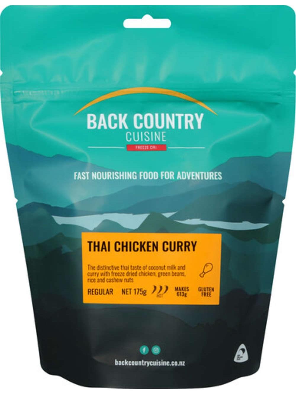 Back Country Cuisine Outdoor Food Pack - Thai Chicken Curry - Double, 9421002425331