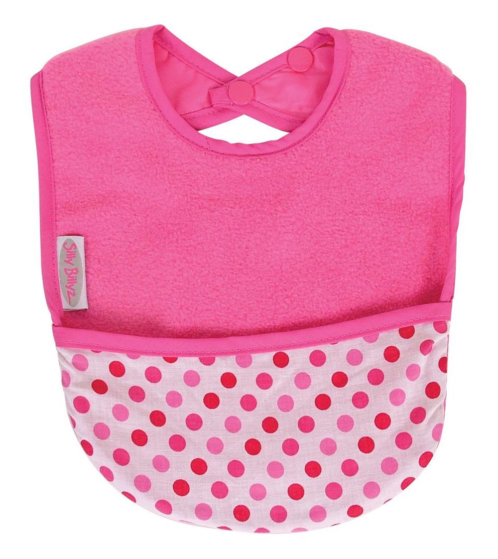 Fleece Pocket Bib (Pale Cerise), 9421018211997