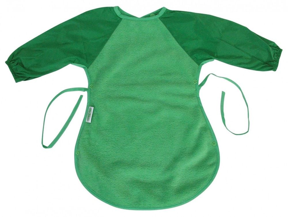 Silly Billyz Fleece Messy Eater Bib (Fern/Moss) by Silly Billyz - ISBN: 9421018212406