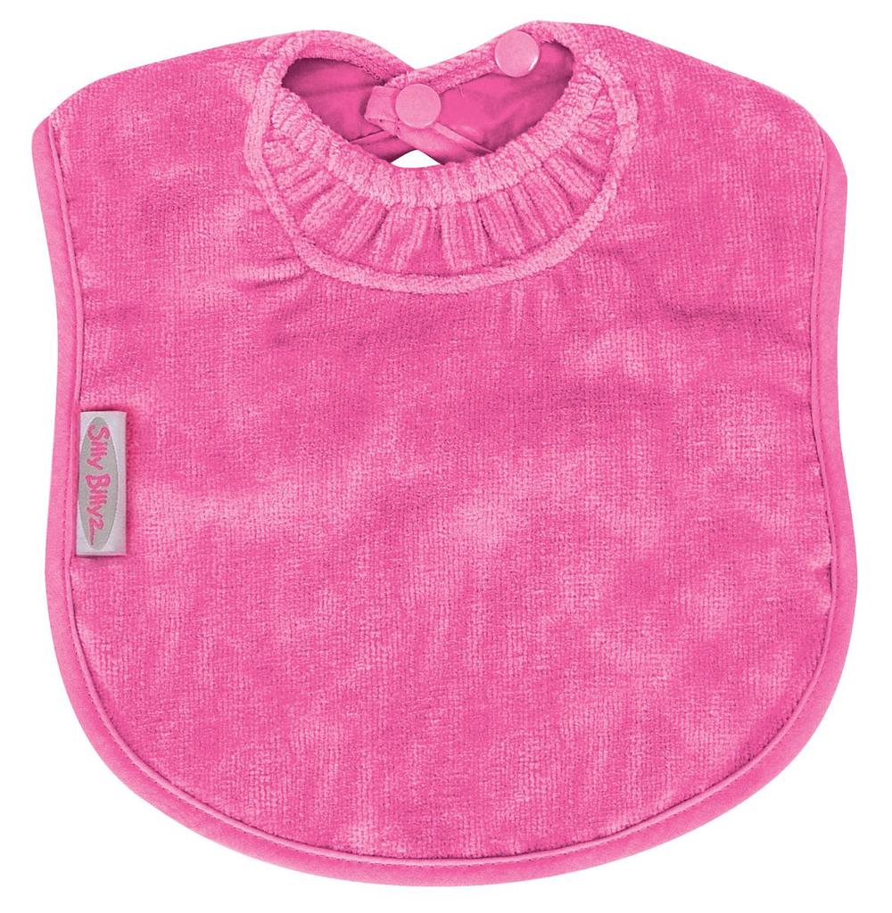 Large Plain Towel Bib (Cerise), 9421018212789