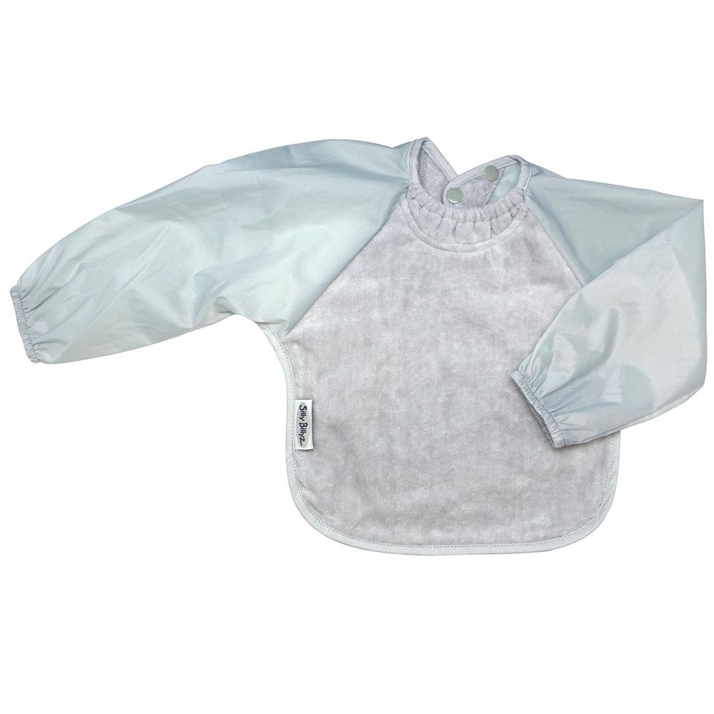 Silly Billyz Towel Long Sleeve Bib (Silver) by Silly Billyz - ISBN: 9421018216237