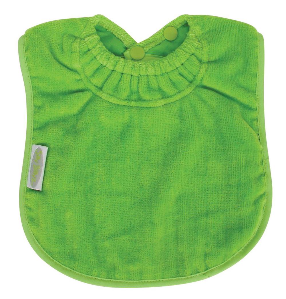 Large Plain Towel Bib (Lime), 9421018216800