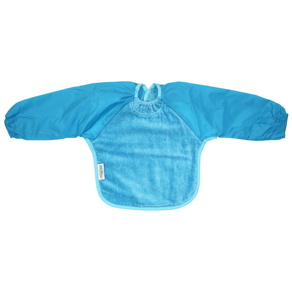 Silly Billyz Towel Long Sleeve Bib (Aqua) by Silly Billyz - ISBN: 9421018217616
