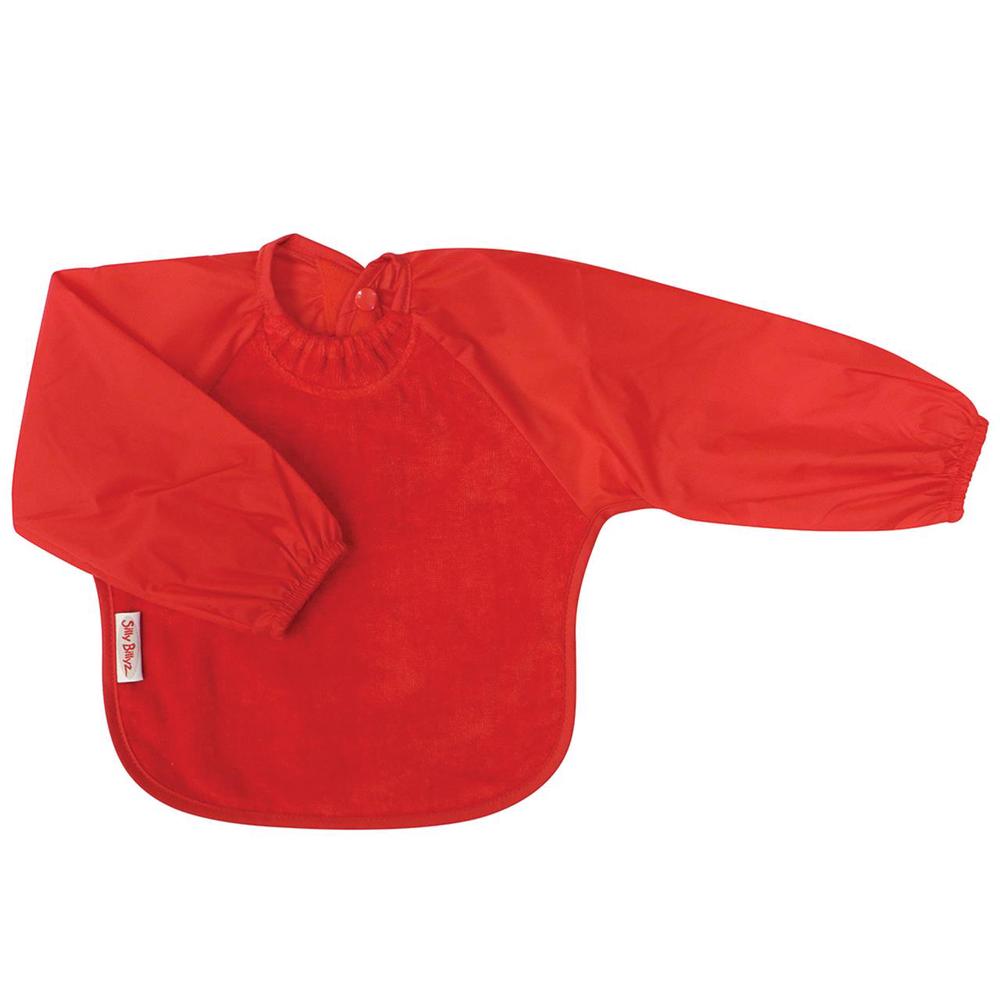 Towel Long Sleeve Bib (Red), 9421018217623