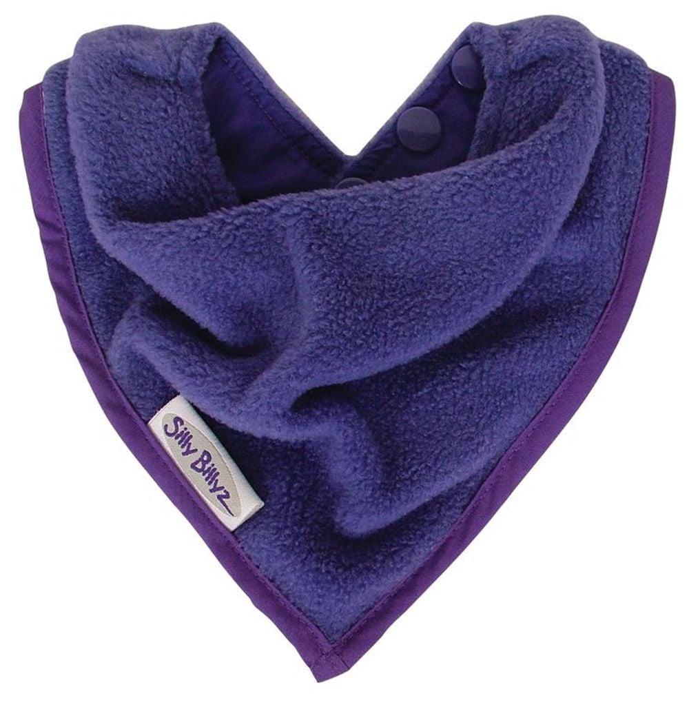 Silly Billyz Fleece Bandana Bib (Purple) by Silly Billyz - ISBN: 9421018218897