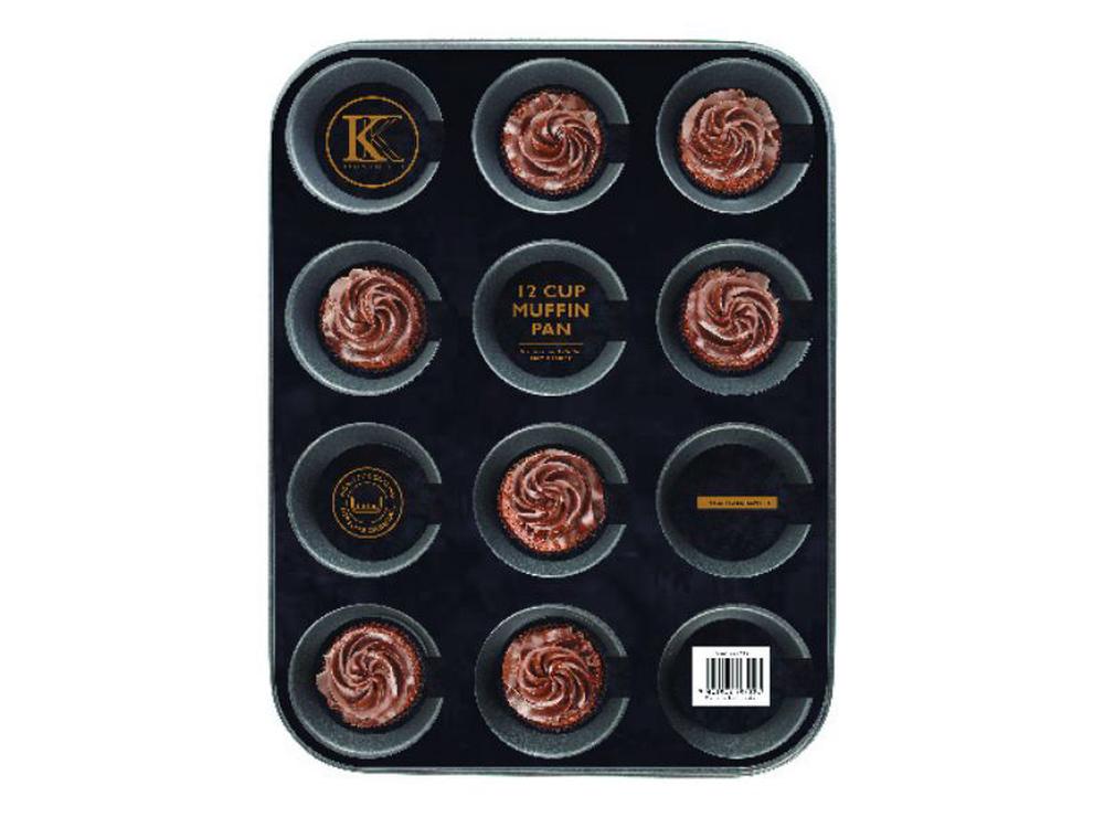 Kates Muffin Pan 12 Cup, 9421025907395