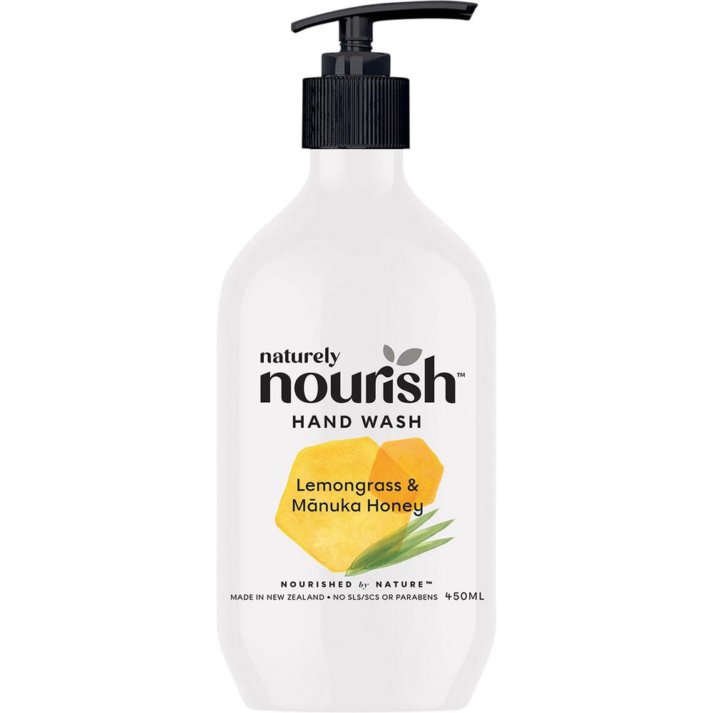 Hand Wash Lemongrass & Manuka Honey - 450mL, 9421038080122