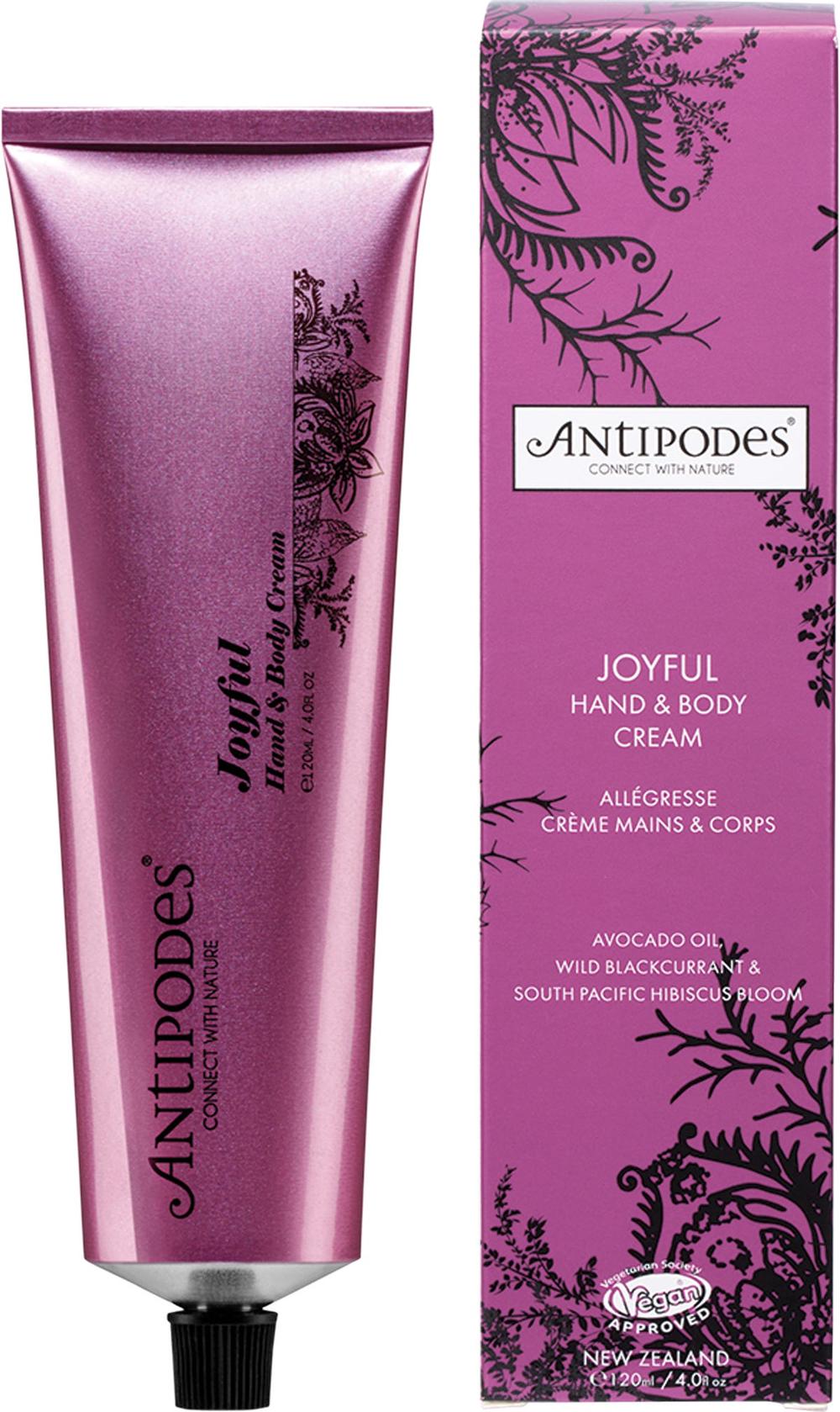 Antipodes Joyful Hand & Body Cream - 120mL, 9421900569427