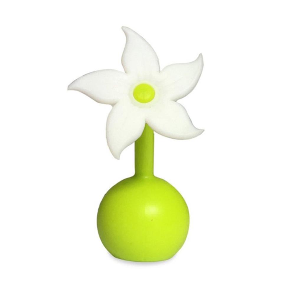 Silicone Breast Pump Flower Stopper (White), 9421903711816