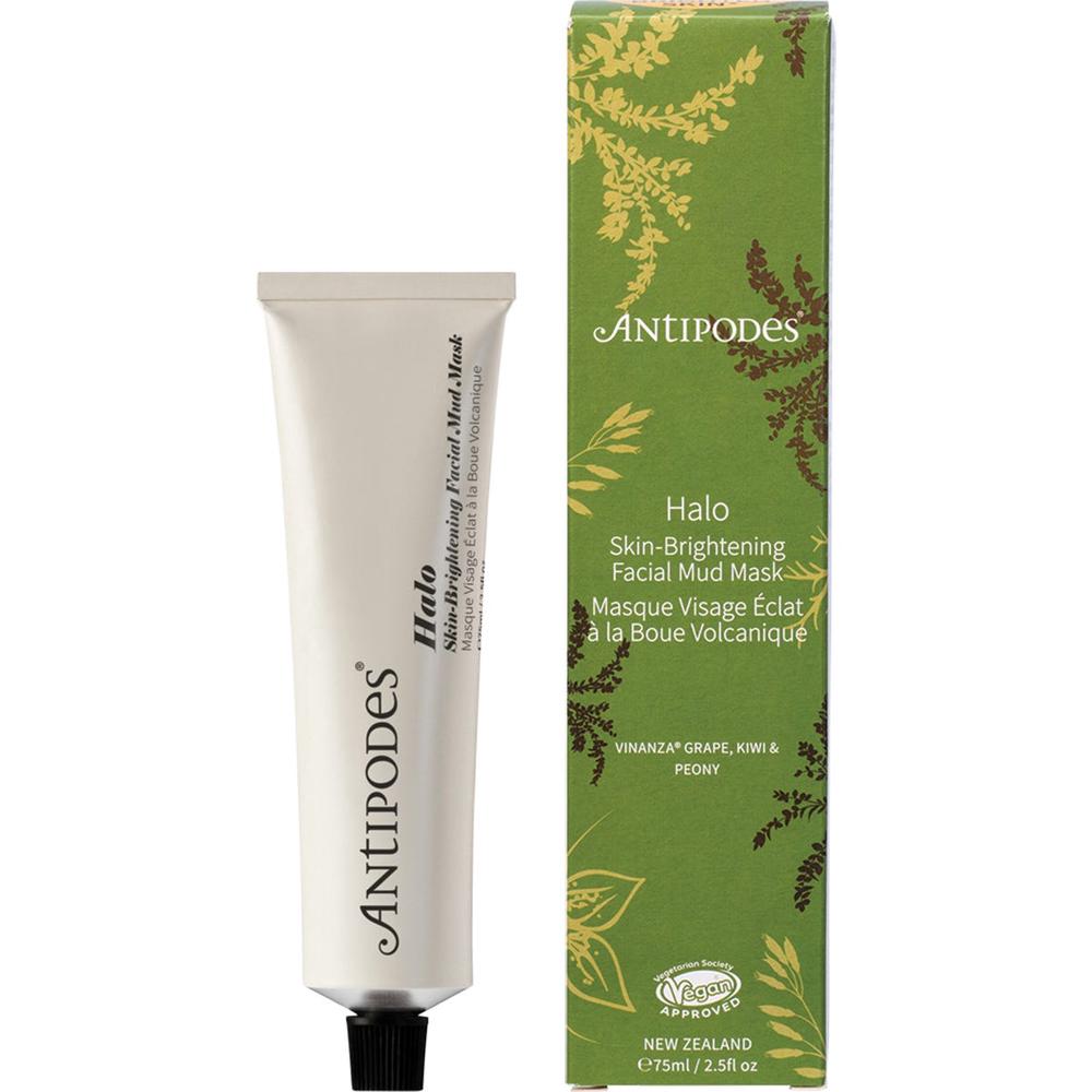 Halo Skin-Brightening Facial Mud Mask - 75mL, 9421906120004