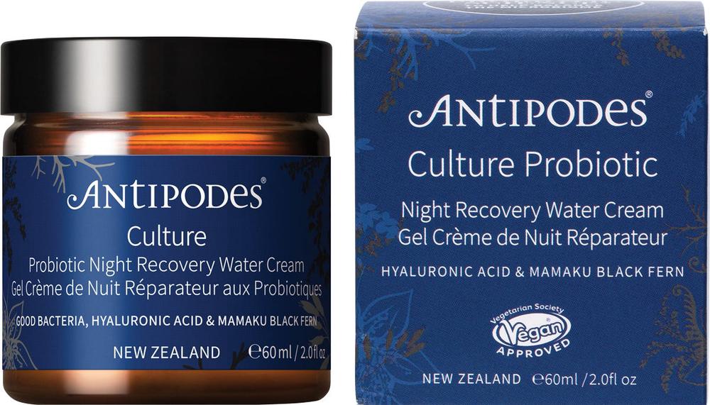 Culture Probiotic Night Recovery Water Cream - 60mL, 9421906120196
