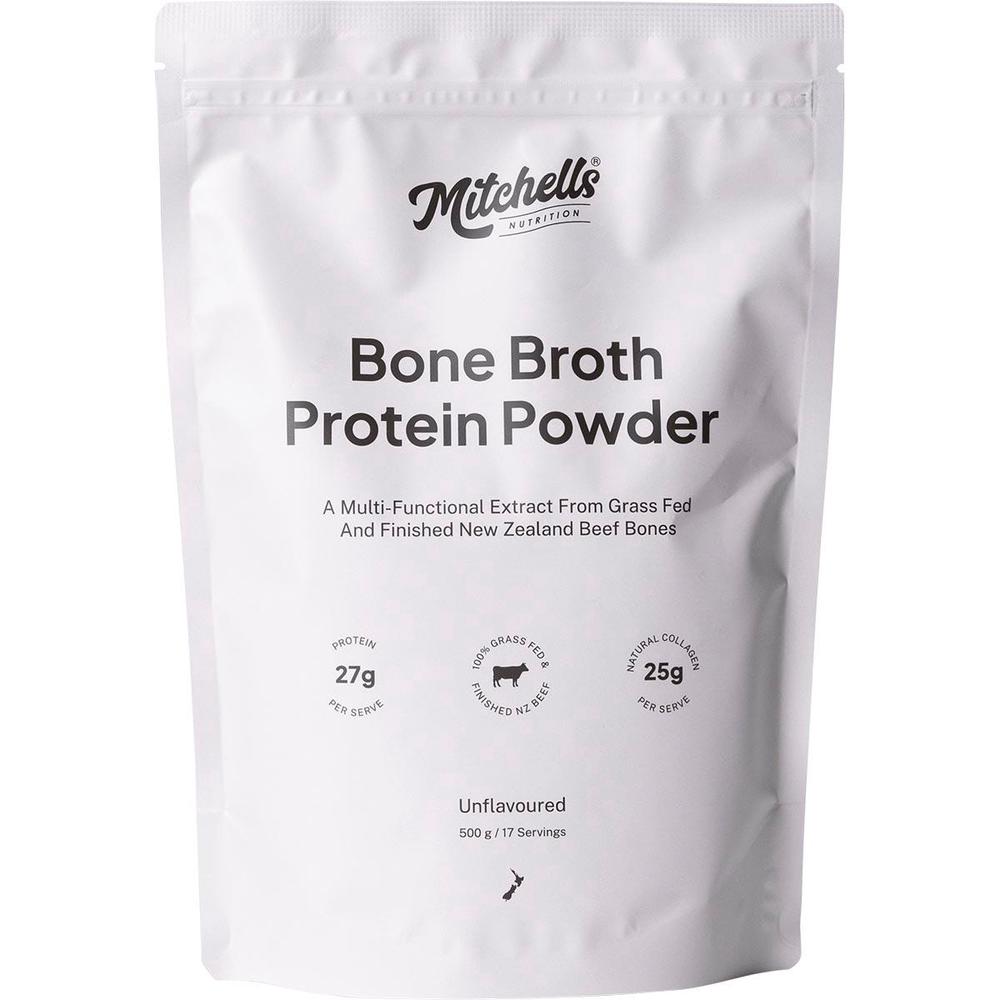 Bone Broth Protein Powder Unflavoured - 500g, 9421907339030