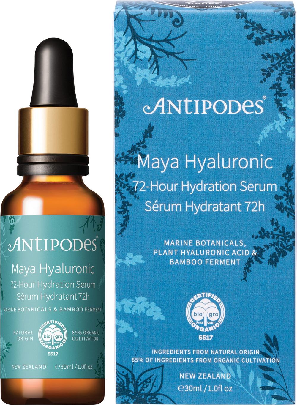 Maya Hyaluronic 72-Hour Hydration Serum - 30mL, 9421907387697