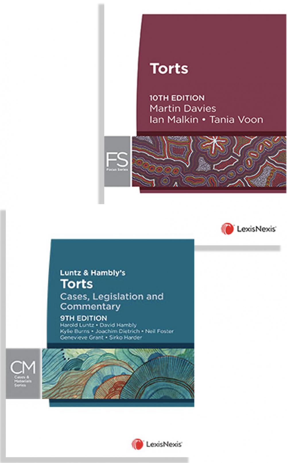 Focus: Torts, 10th edition and Luntz & Hamblys Torts: Cases, Legislation and Commentary, 9th edition (Bundle), 9780001550698