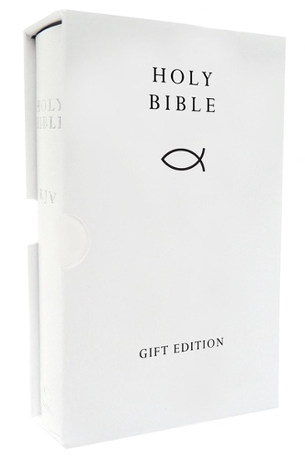 HOLY BIBLE: King James Version (KJV) White Compact Gift Edition, 9780007166329