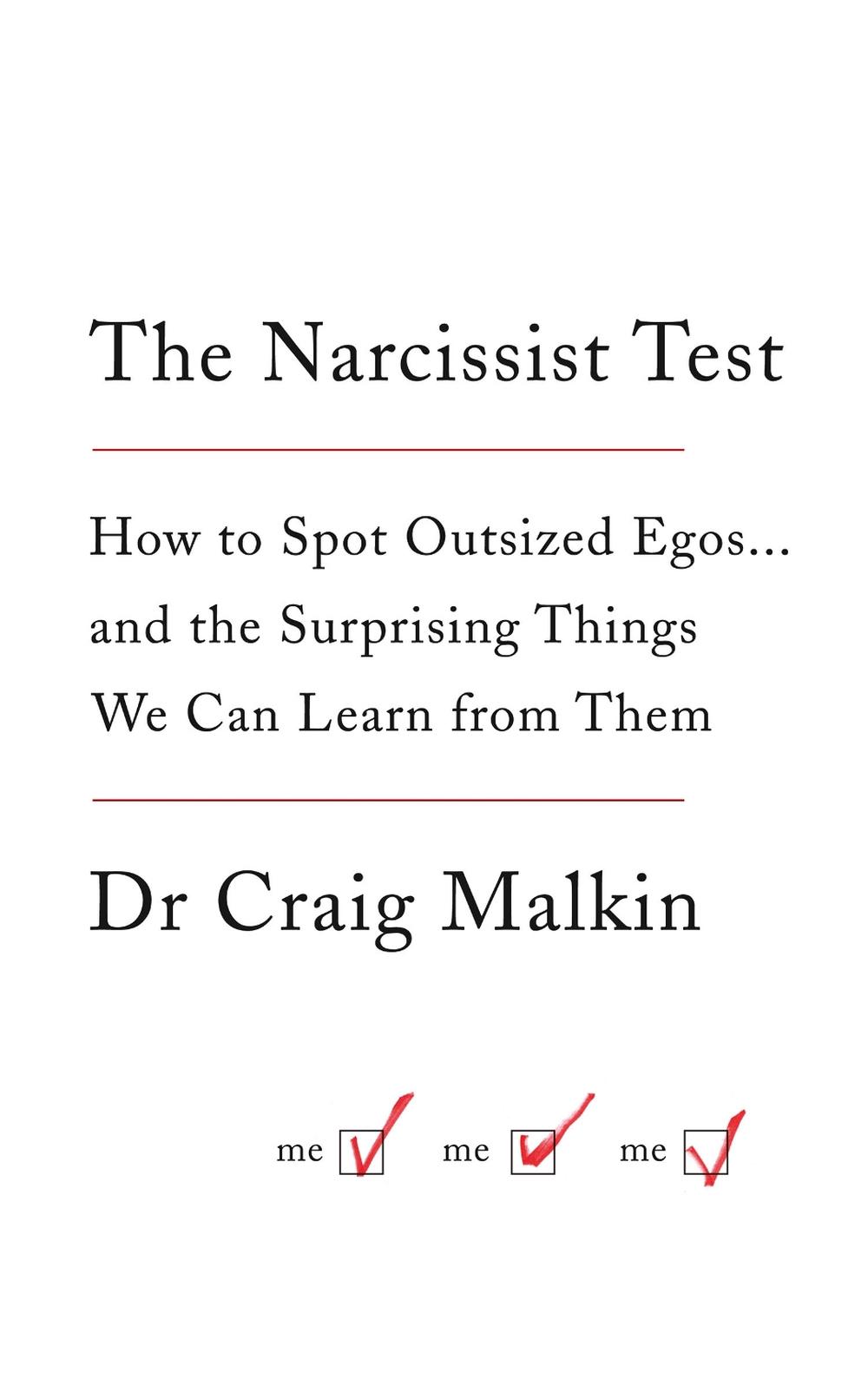 The Narcissist Test, 9780007583805
