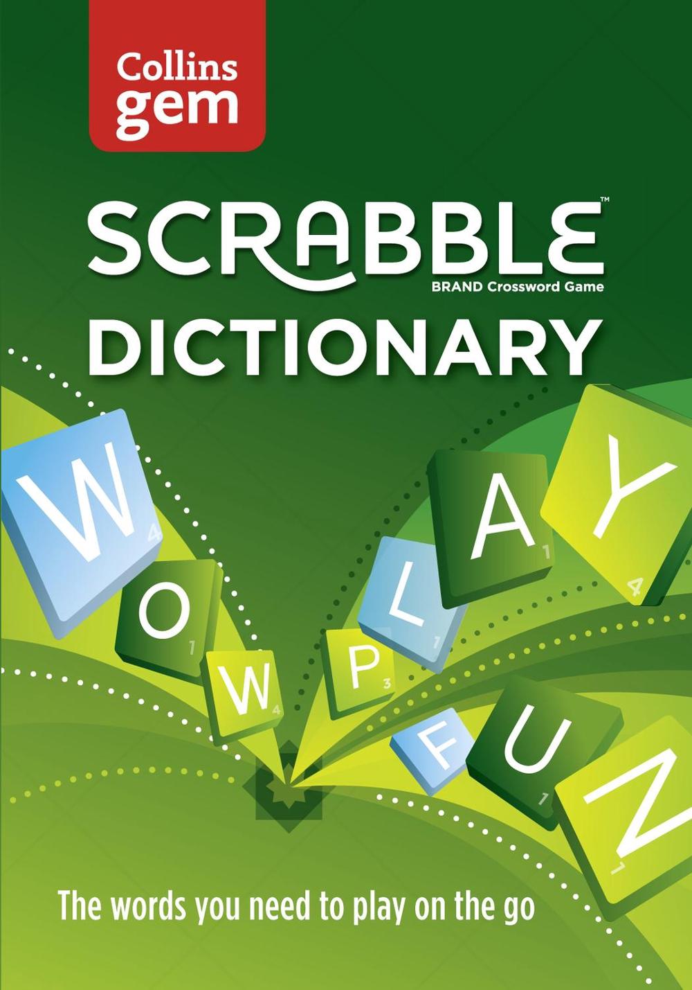Collins Scrabble Dictionary Gem Edition by Collins Collins Scrabble Dictionary Gem Edition by Collins