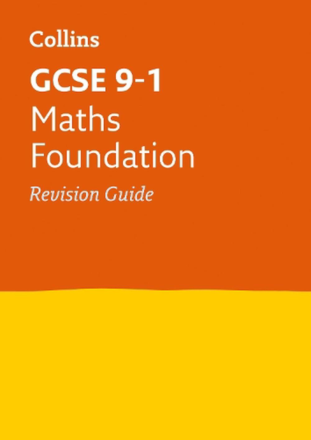 GCSE 9-1 Maths Foundation Revision Guide By Collins GCSE, Paperback ...