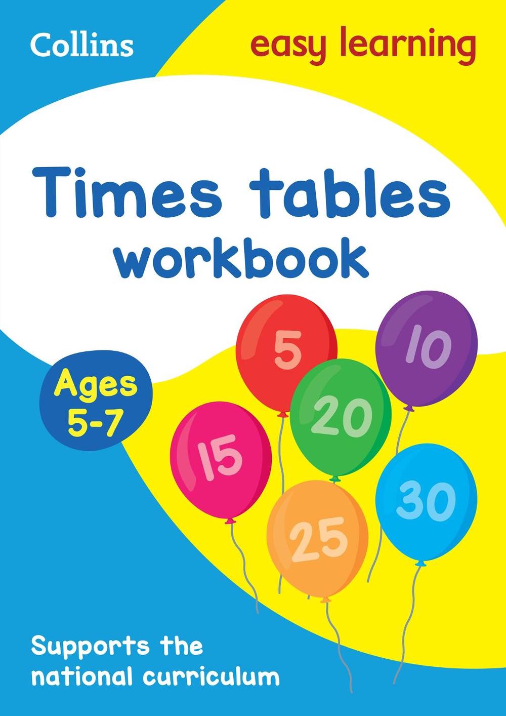 Times Tables Workbook Ages 5-7, 9780008134396