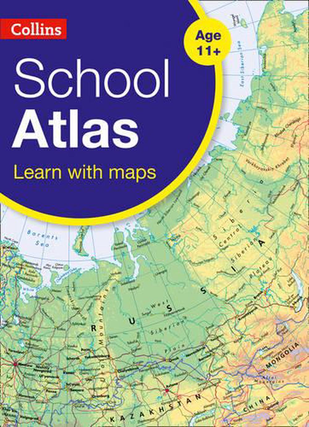 Collins School Atlas by Collins Maps, Paperback, 9780008146764 | Buy ...