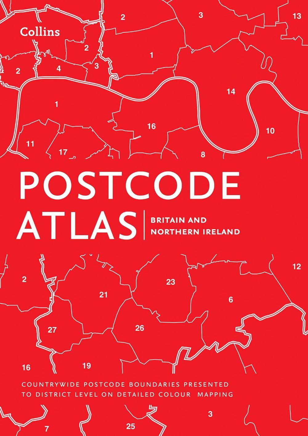 Postcode Atlas of Britain and Northern Ireland by Collins Maps