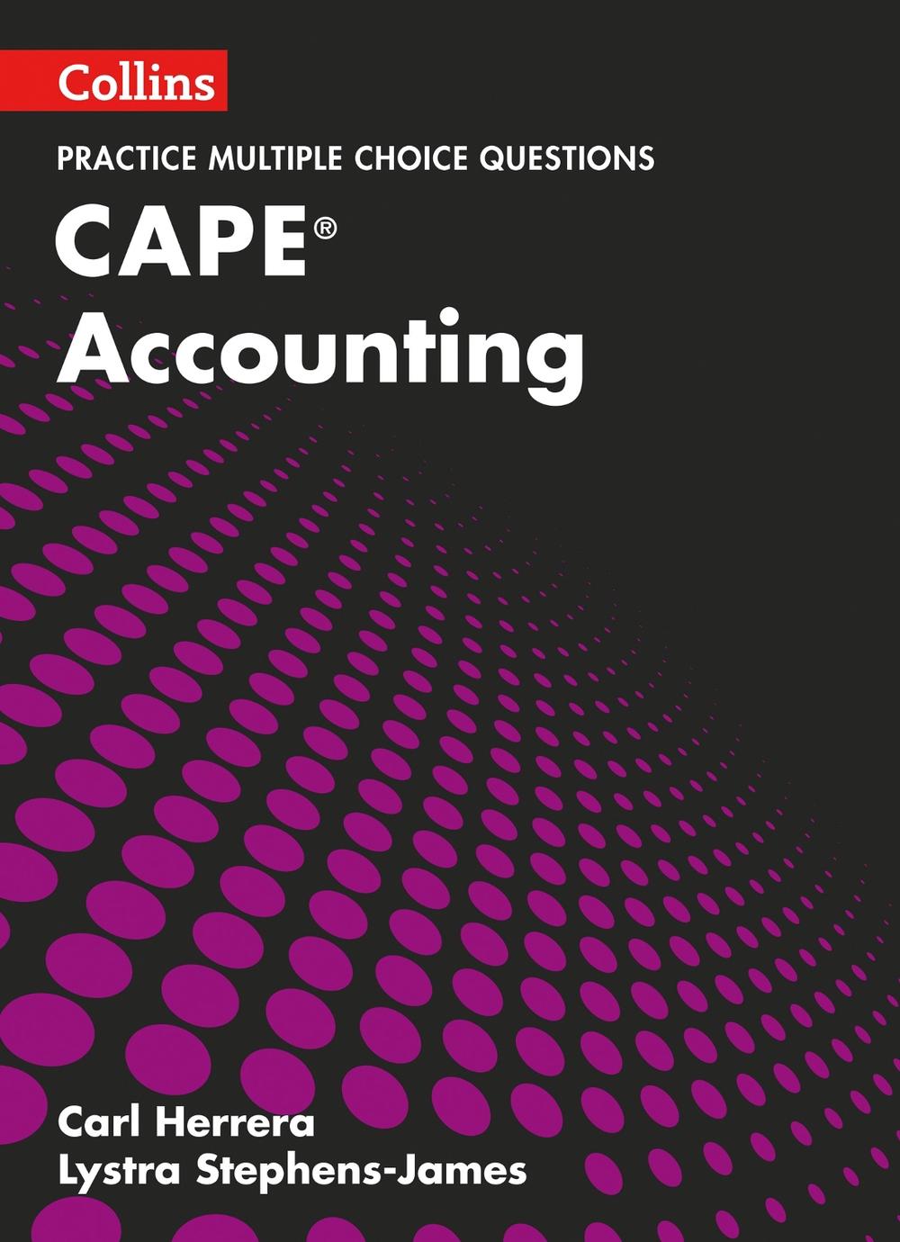 CAPE Accounting Multiple Choice Practice, 9780008222031