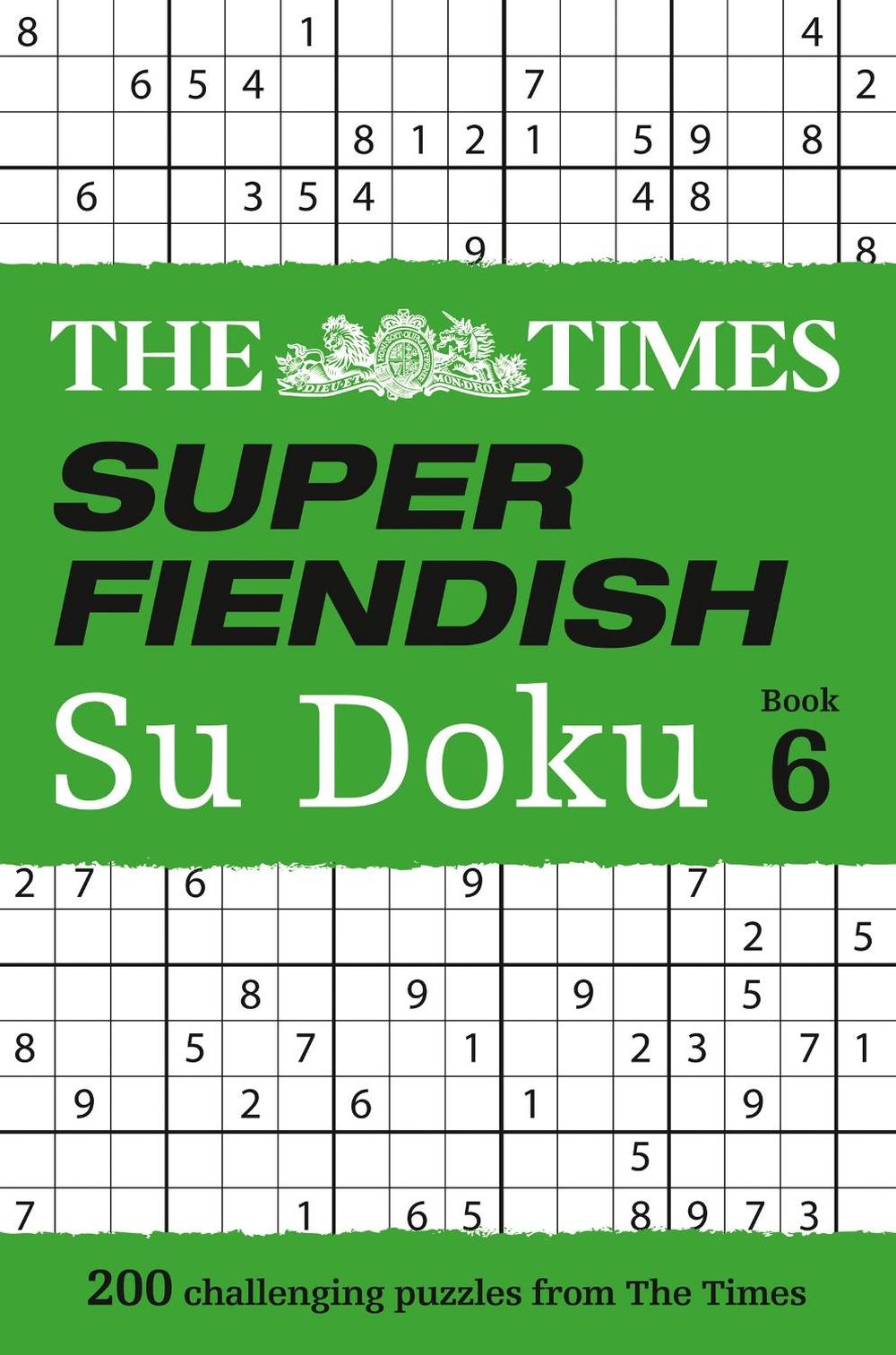 The Times Super Fiendish Su Doku Book 6, 9780008285487
