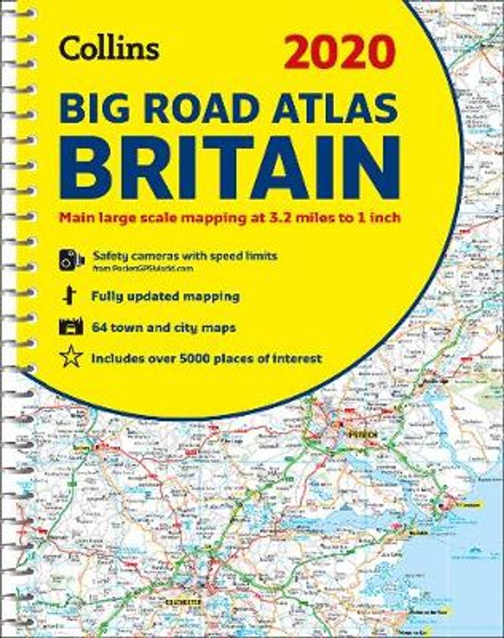 2020 Collins Big Road Atlas Britain and Northern Ireland by Collins Maps - ISBN: 9780008318697