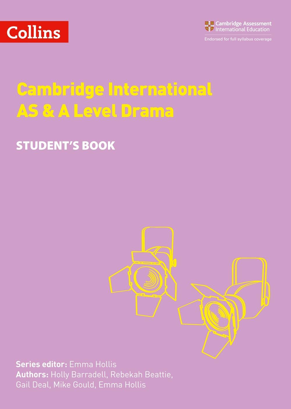 Cambridge International AS & A Level Drama Student’s Book, 9780008326142